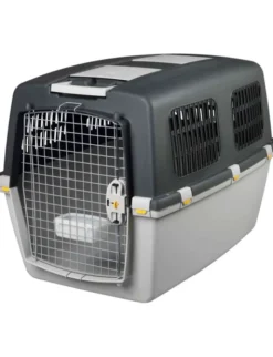 TRIXIE Transportbox Gulliver 6 dunkelgrau, hellgrau 64x64x92 cm