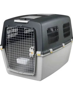 TRIXIE Transportbox Gulliver 7 dunkelgrau, hellgrau 73x75x104 cm