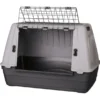 TRIXIE Transportbox Journey grau, schwarz 77x51x43 cm