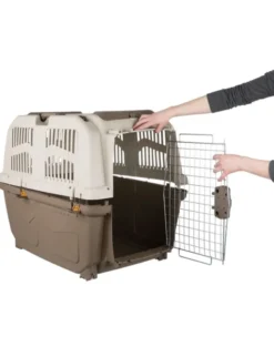 TRIXIE Transportbox Skudo 7 sand, taupe 73x76x105 cm