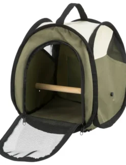 TRIXIE Transporttasche Vogel beige, olivgrün