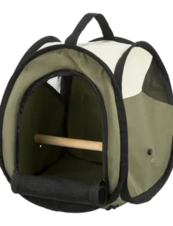 TRIXIE Transporttasche Vogel beige, olivgrün