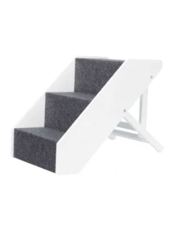 TRIXIE Treppe höhenverstellbar weiß