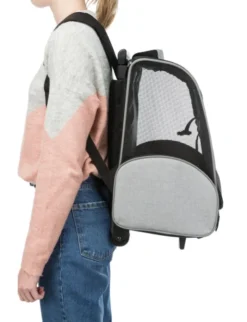 TRIXIE Trolley grau, schwarz