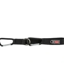 TRIXIE Universal-Anschnallschlaufe Karabiner schwarz