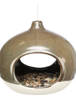 TRIXIE Vogelfutter-Bowl zum Aufhängen waldgrün