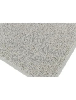 TRIXIE Vorleger für Katzentoiletten Kitty hellgrau 37x45 cm