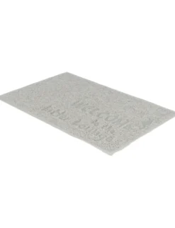 TRIXIE Vorleger für Katzentoiletten Welcome hellgrau 40x60 cm