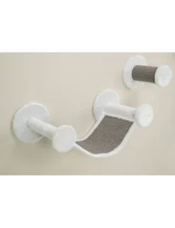 TRIXIE Wandset 4 Teile grau, weiß