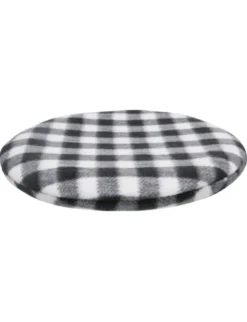 TRIXIE Wärmekissen für Mikrowelle schwarz, weiß Ø 26 cm