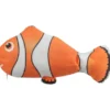 TRIXIE Zappelfisch mit Katzenminze orange 26 cm