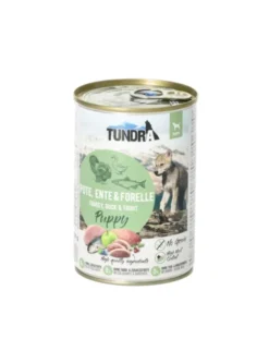 Tundra Dog Puppy Pute, Ente & Forelle 400g