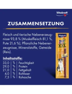 Vitakraft Beef Stick XXL Pute 30g