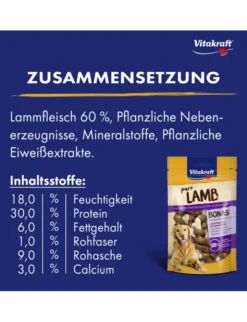 Vitakraft Bonas Calciumknochen Lamm 80g