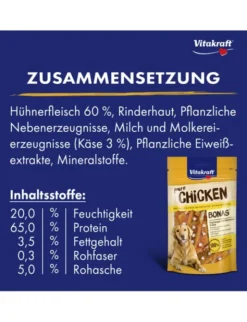 Vitakraft Bonas Kaustangen Huhn & Käse 80g