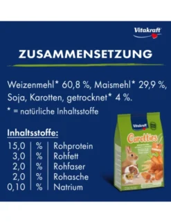 Vitakraft Carotties für Nager 50g