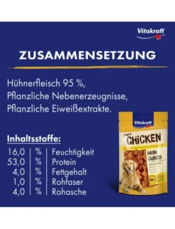 Vitakraft CHICKEN Mini Cubes Huhn 80g