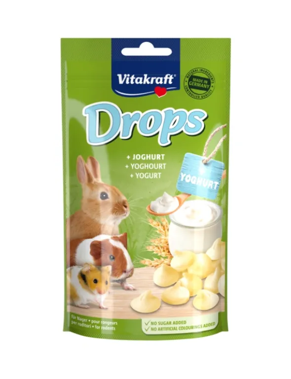 Vitakraft Drops für Nager Joghurt 75g