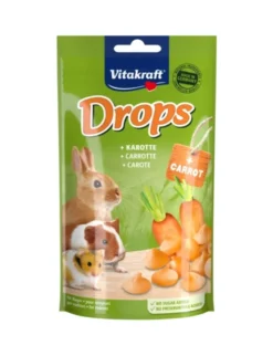 Vitakraft Drops für Nager Karotte 75g