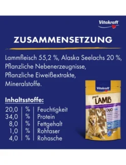 Vitakraft Duo Fisch & Lamm 80g