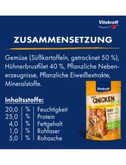 Vitakraft Duo Süßkartoffel & Huhn 80g