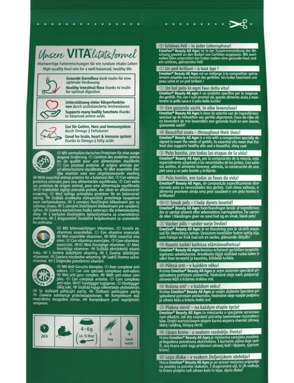 Vitakraft Emotion Beauty Selection All Ages Getreide, Gemüse & Rosinen 300g