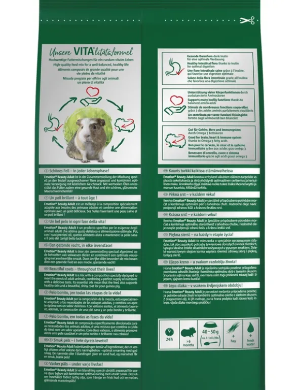 Vitakraft Emotion Beauty Selection Adult Rote Beete, Luzerne & Petersilie 600g