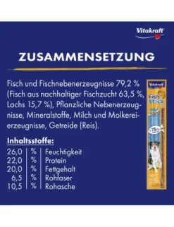 Vitakraft Fish Stick Lachs 15g