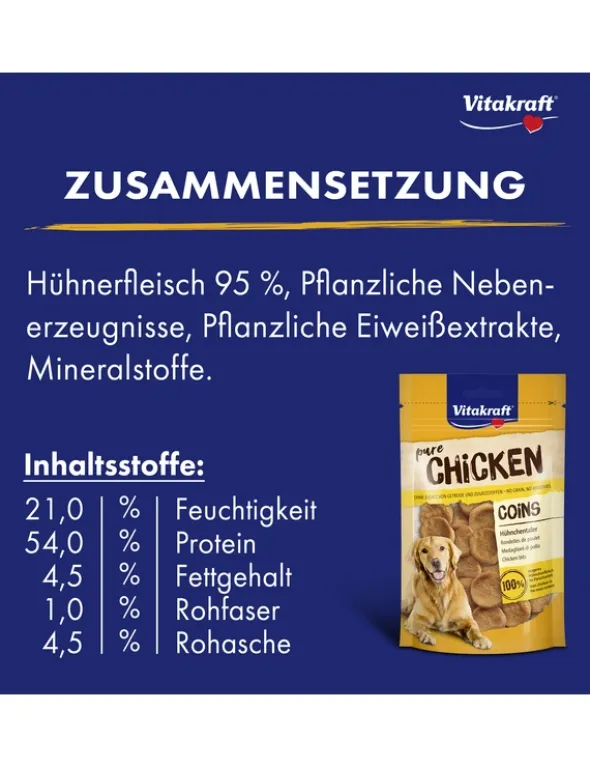 Vitakraft Hühnchentaler Huhn 80g