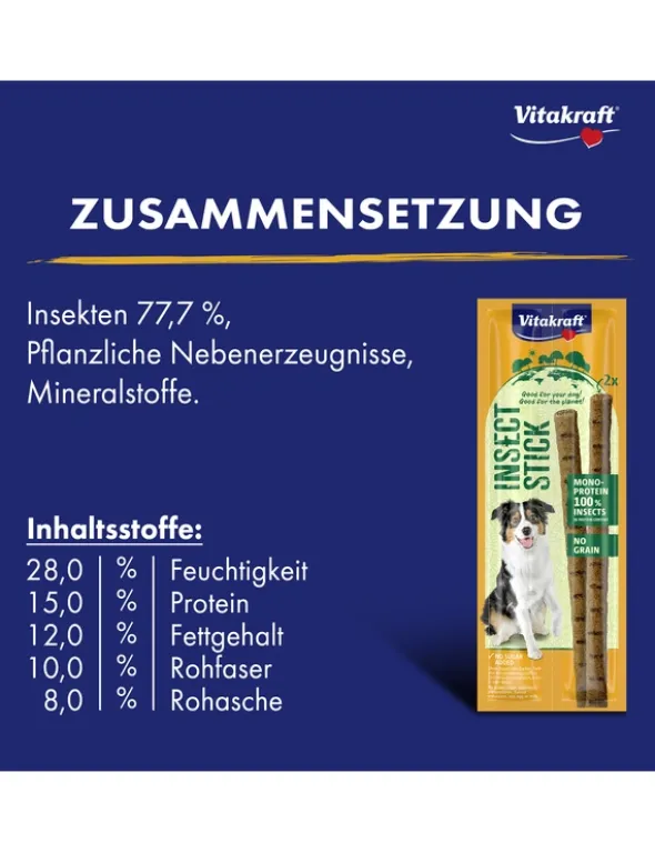 Vitakraft Insect Stick Hermetia Insekten 24g