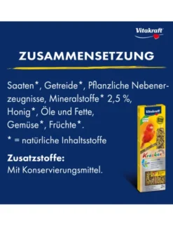 Vitakraft Kräcker 2er Feather Care für Kanarien 60g