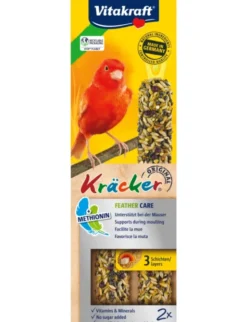 Vitakraft Kräcker 2er Feather Care für Kanarien 60g
