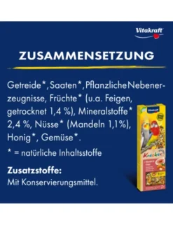 Vitakraft Kräcker 2er für Großsittiche Mandel & Feige 180g