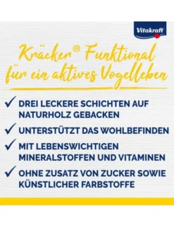 Vitakraft Kräcker 2er für Großsittiche 180g