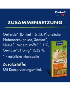 Vitakraft Kräcker 2er für Hamster 112g