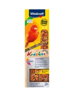 Vitakraft Kräcker 2er für Kanarien Color Boost 54g