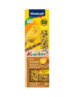 Vitakraft Kräcker 2er für Kanarien Ei & Grassamen 54g