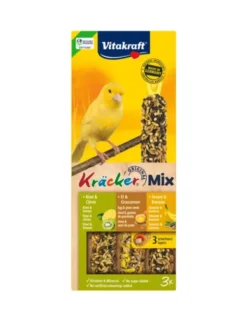 Vitakraft Kräcker 3er für Kanarien Ei, Kiwi & Banane 80g