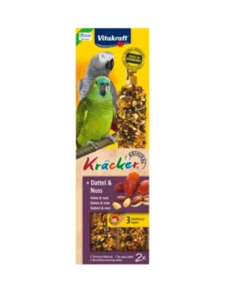 Vitakraft Kräcker 2er für Papageien Dattel & Nuss 180g