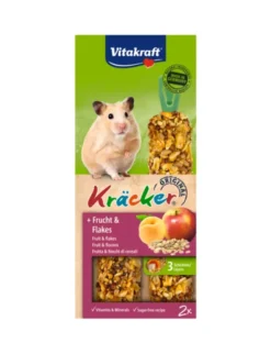 Vitakraft Kräcker 2er Frucht Flakes für Hamster 112g