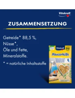 Vitakraft Mauserhilfe für Sittiche & Exoten 20g
