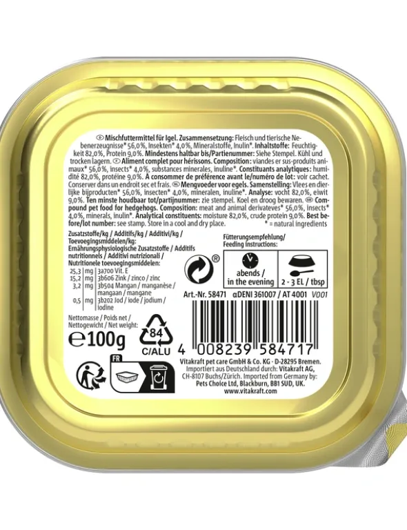 Vitakraft Menü Nassfutter Insekten 100g