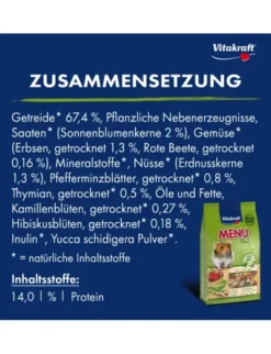 Vitakraft Menü Vital für Hamster 400g