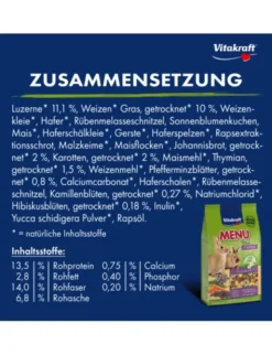 Vitakraft Menü Vital für Zwergkaninchen 1kg