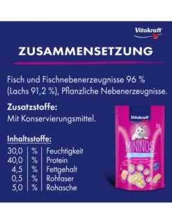 Vitakraft Mininos Lachs 40g