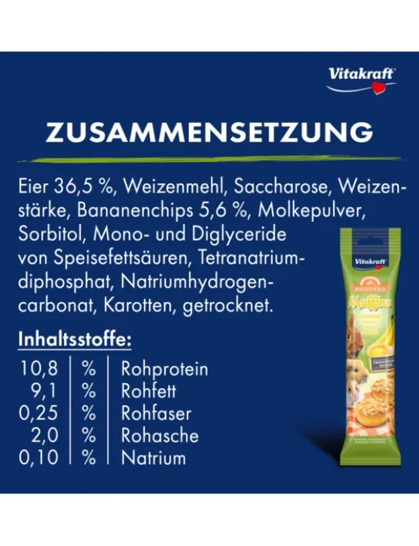 Vitakraft Muffins für Nager 18g