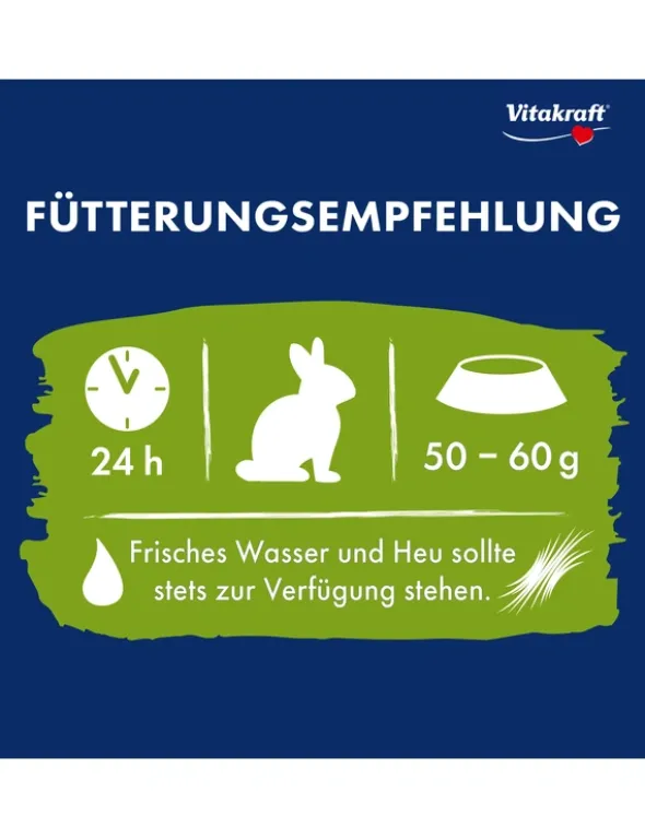 Vitakraft Pellets + Malz für Zwergkaninchen 1kg