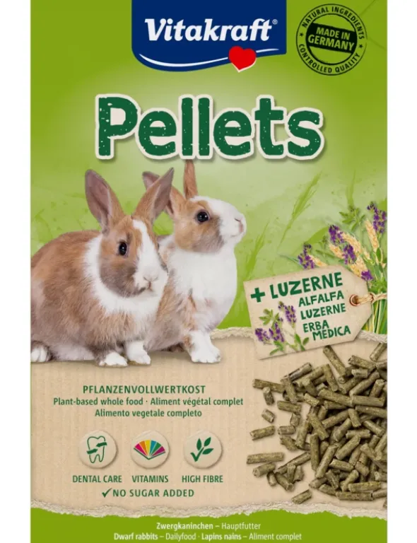 Vitakraft Pellets + Malz für Zwergkaninchen 1kg