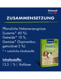 Vitakraft Pellets + Topinambur für Meerschweinchen 1kg
