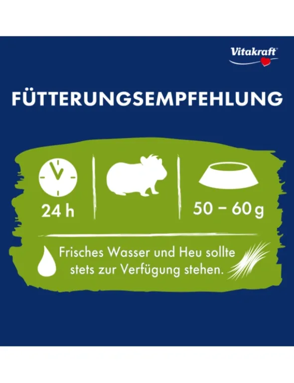 Vitakraft Pellets + Topinambur für Meerschweinchen 1kg